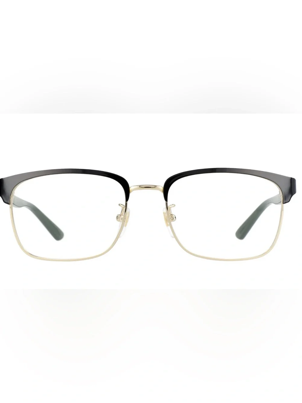 Brand new Gucci 09340a black and gold 56-18 size comes with case ships same day